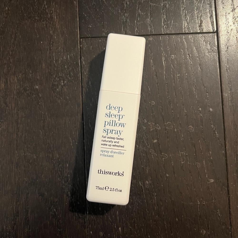 This Works Deep Sleep Pillow Spray 75ml 95%left used twice